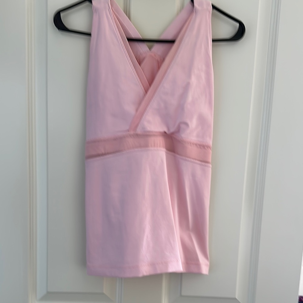Pink athletic top. Very comfortable! Perfect for any activity or just to wear
